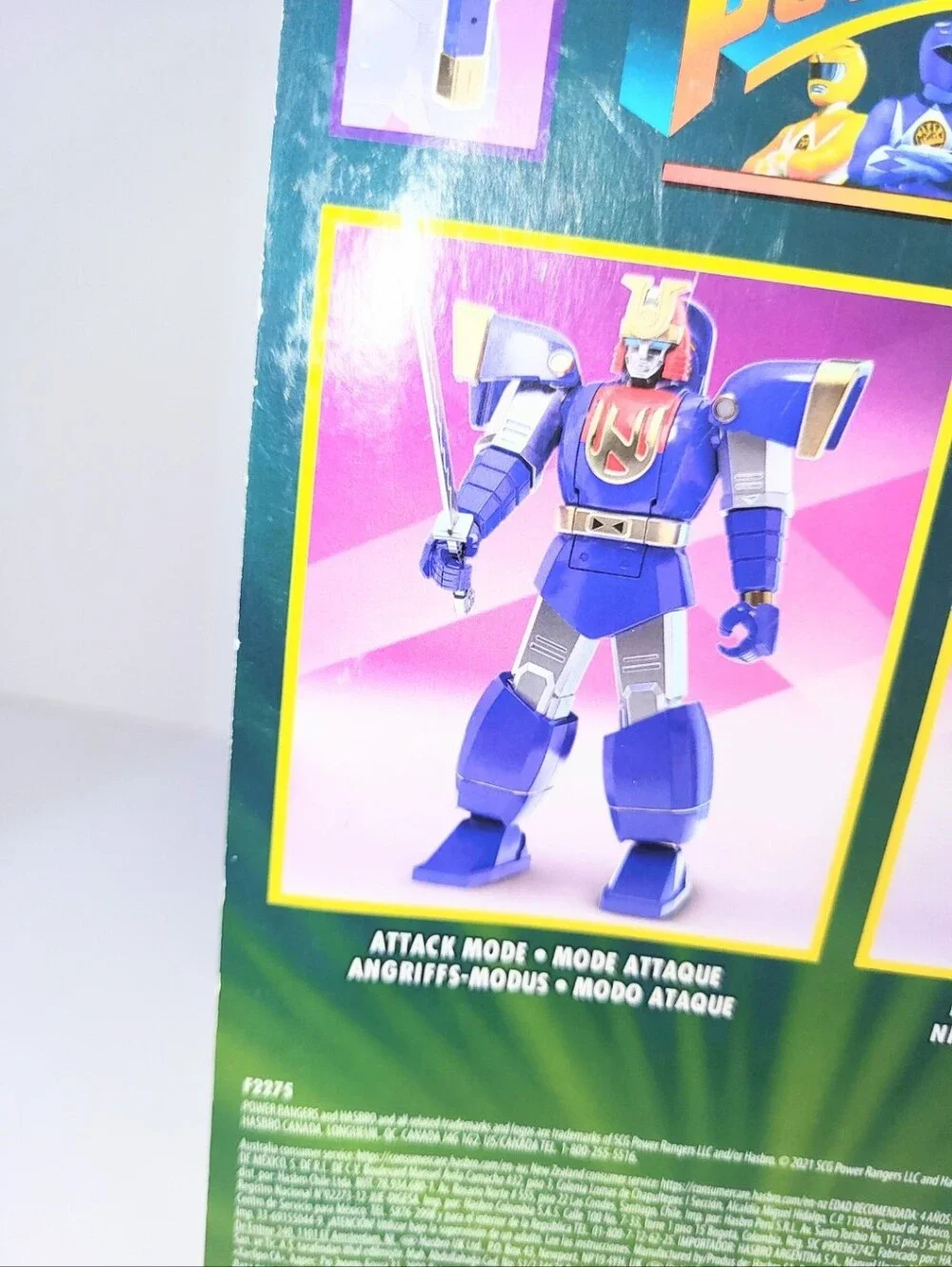 NIB Mighty Morphin Power Rangers Retro-Morphin Action Figure Hasbro Fliphead 90s